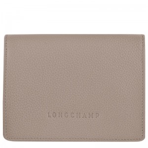 Longchamp Le Foulonné Wallet Turtledove | NEKQS-9652