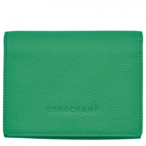 Longchamp Le Foulonné Wallet Verzi | PGZFQ-6284