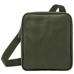 Longchamp Le Foulonné Xs Crossbody Bag Kaki | IPRMF-6230