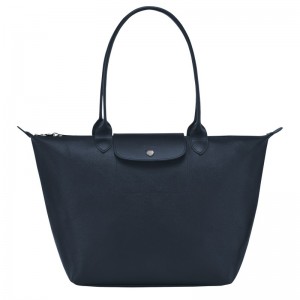 Longchamp Le Pliage City L Tote Bag Bleumarin | NKUWA-7843
