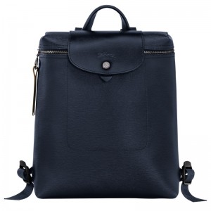 Longchamp Le Pliage City M Backpack Bleumarin | BNTQX-0418