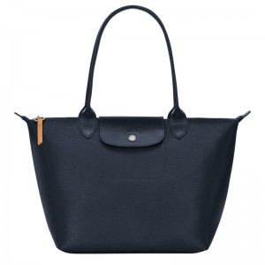 Longchamp Le Pliage City M Tote Bag Bleumarin | AXLCM-5801