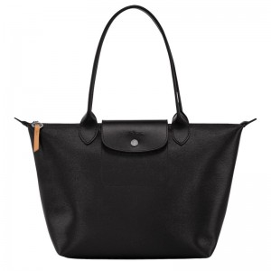 Longchamp Le Pliage City M Tote Bag Negrii | BKCGZ-3561