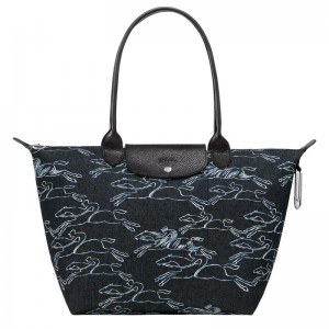 Longchamp Le Pliage Collection L Tote Bag Bleumarin | WSYTK-2539