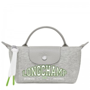 Longchamp Le Pliage Collection Pouch Gri | PBELS-8976