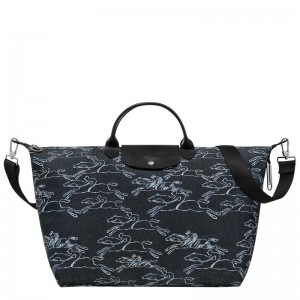 Longchamp Le Pliage Collection Travel Bag Bleumarin | AXOIE-1762
