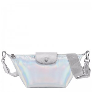 Longchamp Le Pliage Collection Xs Crossbody Bag Argintii | ZWTYA-7801