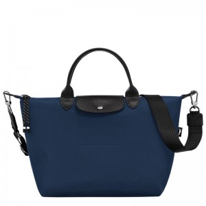 Longchamp Le Pliage Energy L Handbag Bleumarin | BPJMY-0746