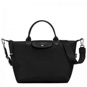 Longchamp Le Pliage Energy L Handbag Negrii | QKEIC-3821