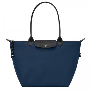Longchamp Le Pliage Energy L Tote Bag Bleumarin | IWLVG-8932