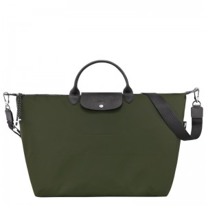 Longchamp Le Pliage Energy S Travel Bag Kaki | HKESR-7920