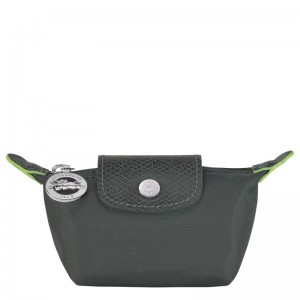 Longchamp Le Pliage Green Coin Purse Graphite | PFTIC-4263