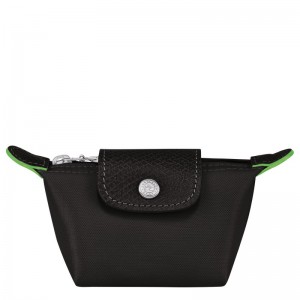 Longchamp Le Pliage Green Coin Purse Negrii | KXFOZ-2916