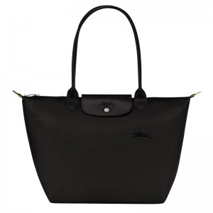Longchamp Le Pliage Green L Tote Bag Negrii | NEZXQ-8965