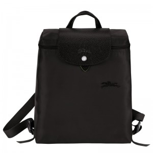 Longchamp Le Pliage Green M Backpack Negrii | USYIV-1345