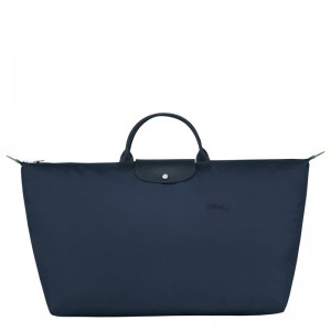 Longchamp Le Pliage Green M Travel Bag Bleumarin | MOPGY-2546