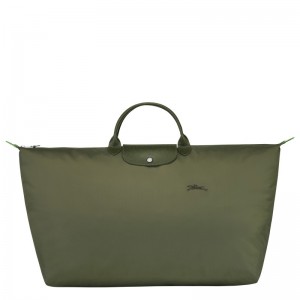 Longchamp Le Pliage Green M Travel Bag Forest | NTCSD-2045