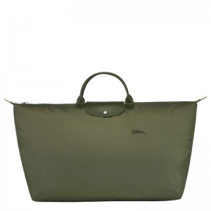 Longchamp Le Pliage Green M Travel Bag Forest | SGVRA-2190