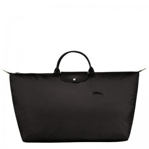 Longchamp Le Pliage Green M Travel Bag Negrii | KORAX-4679