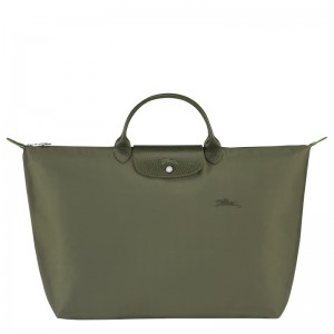 Longchamp Le Pliage Green S Travel Bag Forest | PXGYL-9346
