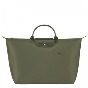 Longchamp Le Pliage Green S Travel Bag Forest | KBQXW-9574