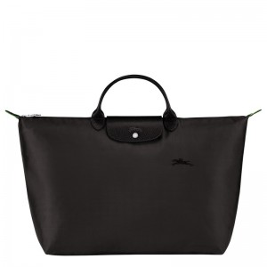 Longchamp Le Pliage Green S Travel Bag Negrii | EHGQV-1639