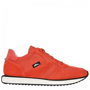 Longchamp Le Pliage Green Sneakers Tomato | QXLGB-9370