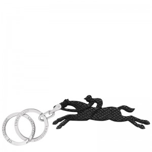 Longchamp Le Pliage Key Rings Negrii | HXLEN-6321