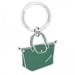 Longchamp Le Pliage Key Rings Sage | NEHAL-5624