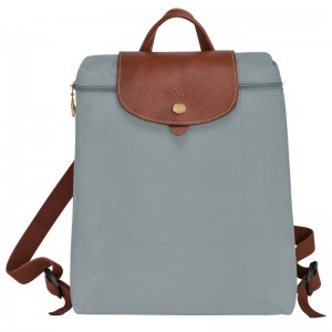 Longchamp Le Pliage Original M Backpack Steel | UPQHF-3864