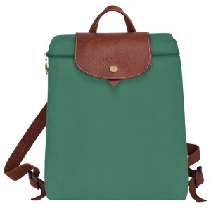Longchamp Le Pliage Original M Backpack Sage | YMGRH-0352