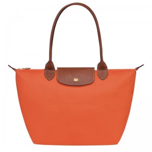 Longchamp Le Pliage Original M Tote Bag Portocalii | XJQLD-7260