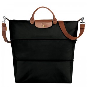 Longchamp Le Pliage Original Travel Bag Expandable Negrii | QJLIA-8103