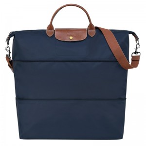 Longchamp Le Pliage Original Travel Bag Expandable Bleumarin | QRDCG-3741