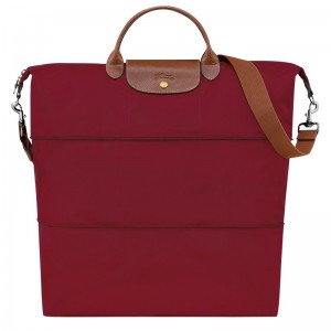 Longchamp Le Pliage Original Travel Bag Expandable Rosii | QXBMI-2651