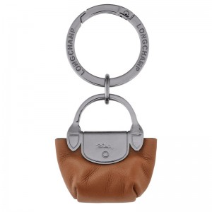 Longchamp Le Pliage Xtra Key Ring Cognac | KAOMC-3628