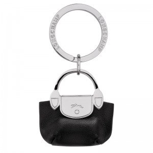 Longchamp Le Pliage Xtra Key Rings Negrii | TENRK-6715