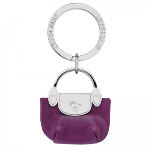 Longchamp Le Pliage Xtra Key Rings Violet | HXLAC-2168