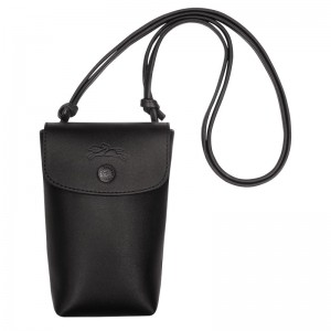 Longchamp Le Pliage Xtra Phone Case With Leather Lace Negrii | UBLFN-8046