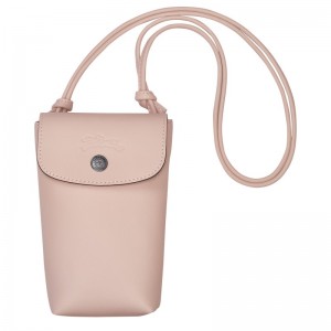 Longchamp Le Pliage Xtra Phone Case With Leather Lace Nude | KWQZI-6495