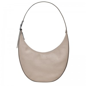 Longchamp Le Roseau Essential L Crossbody Bag Clay | VFZJC-2658