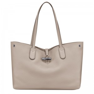 Longchamp Le Roseau Essential L Tote Bag Clay | MCBTK-8432