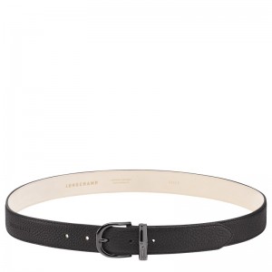 Longchamp Le Roseau Essential Ladies' Belt Negrii | CSFUD-7231