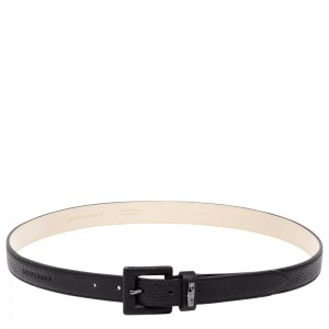 Longchamp Le Roseau Essential Ladies' Belt Negrii | MFXRP-0263