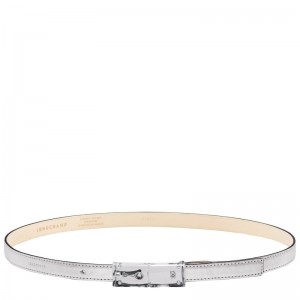Longchamp Le Roseau Essential Ladies' Belt Argintii | ZDTMC-7458