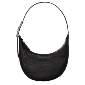 Longchamp Le Roseau Essential S Hobo Bag Negrii | MBGTV-7821