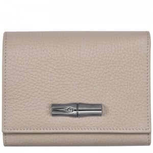 Longchamp Le Roseau Essential Wallet Clay | BGUHL-4378