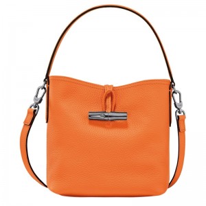 Longchamp Le Roseau Essential Xs Bucket Bag Portocalii | YMGUK-3028