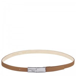 Longchamp Le Roseau Ladies' Belt Natural | WVUJM-0982