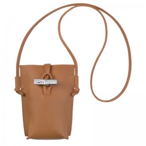 Longchamp Le Roseau Phone Case With Lace Natural | GIXBU-8639
